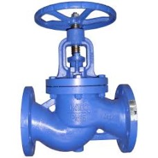 CI Globe Valve Yoke Type Rising Stem SS Working Parts Flange End (Wj) 220°C